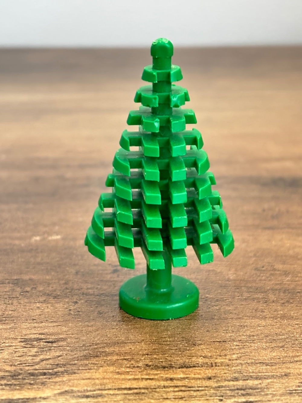 VINTAGE 2.5" Green Pine Tree Spruce Tree Christmas Replacement Piece Part 2435